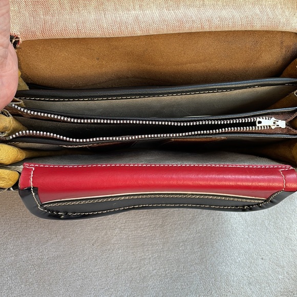 Unique Vintage Pony hair saddle bag. - Picture 10 of 13